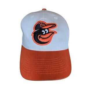 Team MLB Baltimore Orioles Hat OC Sports Strapback Hook Loop Baseball Cap YOUTH